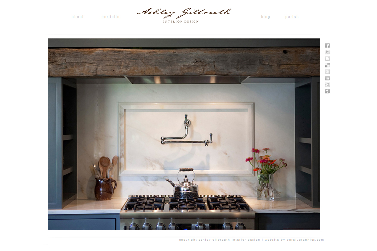 Web Design Ashley Gilbreath Interior Design Web Design